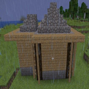 Die andere Seite vom Haus